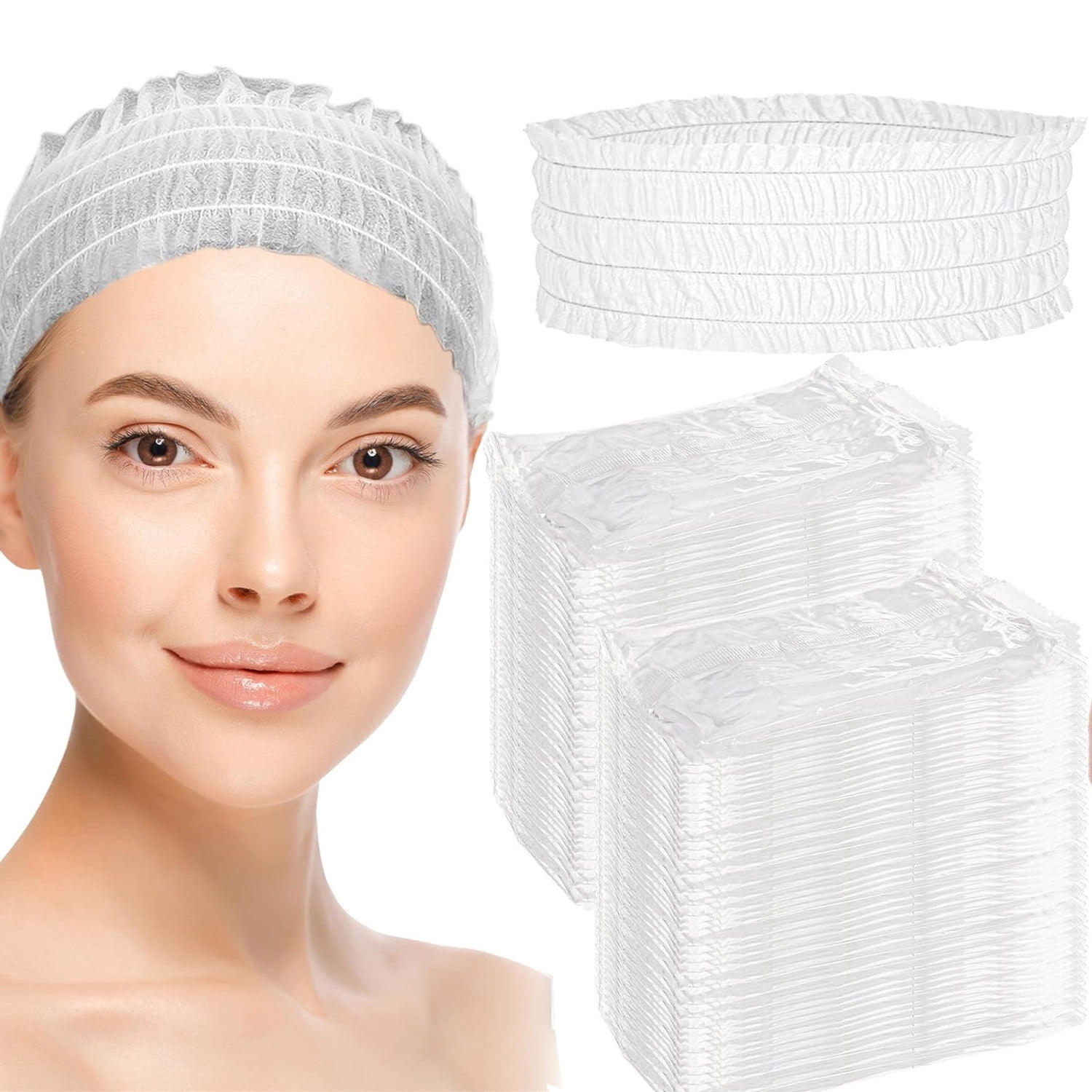 Spa Essentials Disposable Headbands display picture 2
