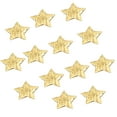 thumbnail image 1 of 100 Pieces Fabric Five Pointed Star Confetti Decorations for Holiday Party Event Table Scatter Crafts 2cm Reusable Ornament, 1 of 3