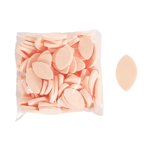 100 Pieces False Eyelash Pads Lash Extension Pad Eyelash Practice Sponge Soft Material Training Beginners Women