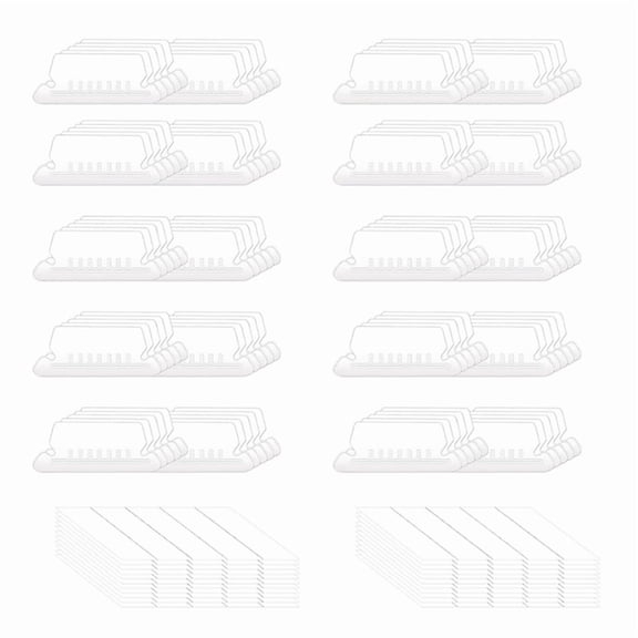 100 Pieces Hanging File Folder Labels with 50 Inserts, 2 Inch for Hanging File Folder Labels Hanging File Labels B