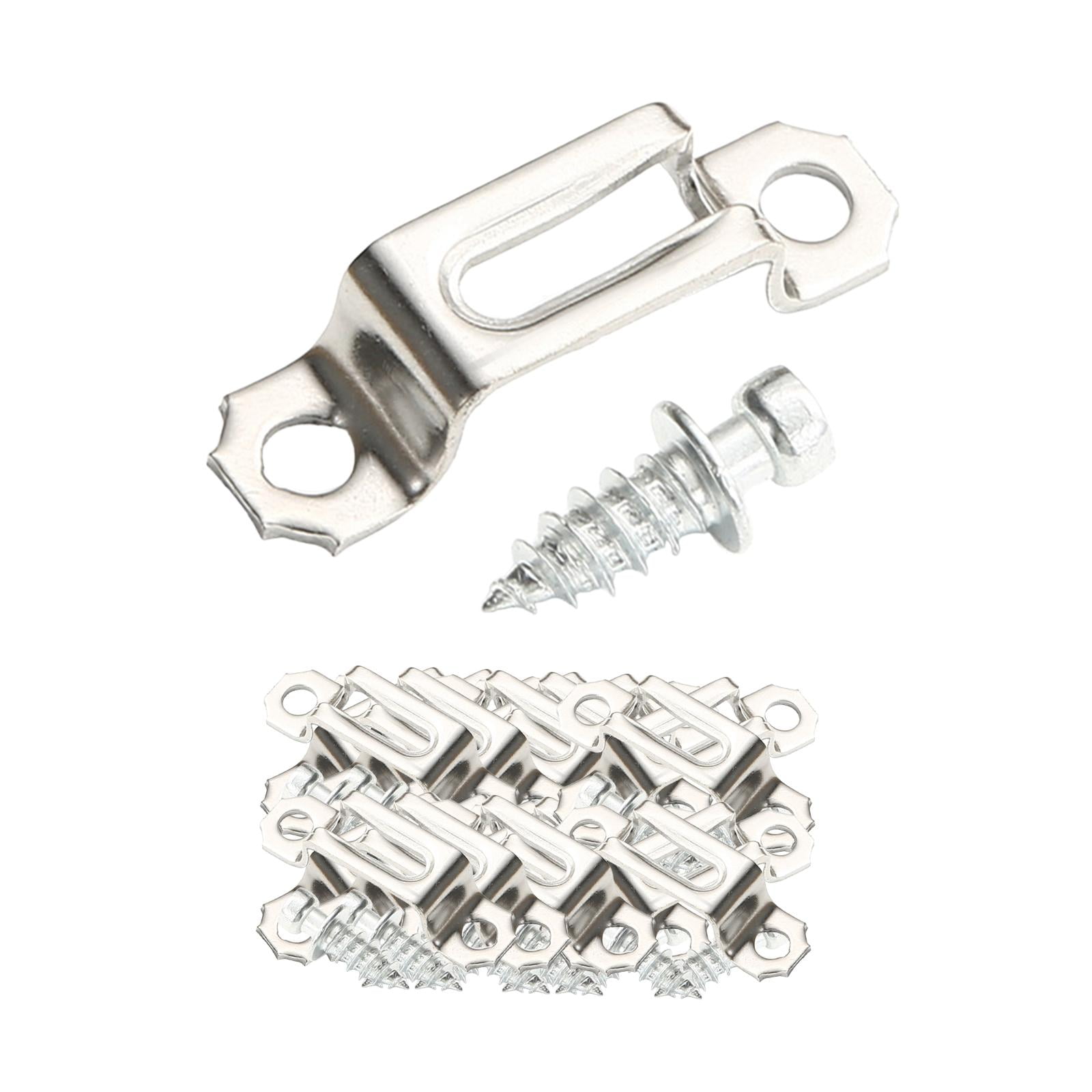 100 Pieces Invisible Connector Screw Fasteners with Screws, Durable