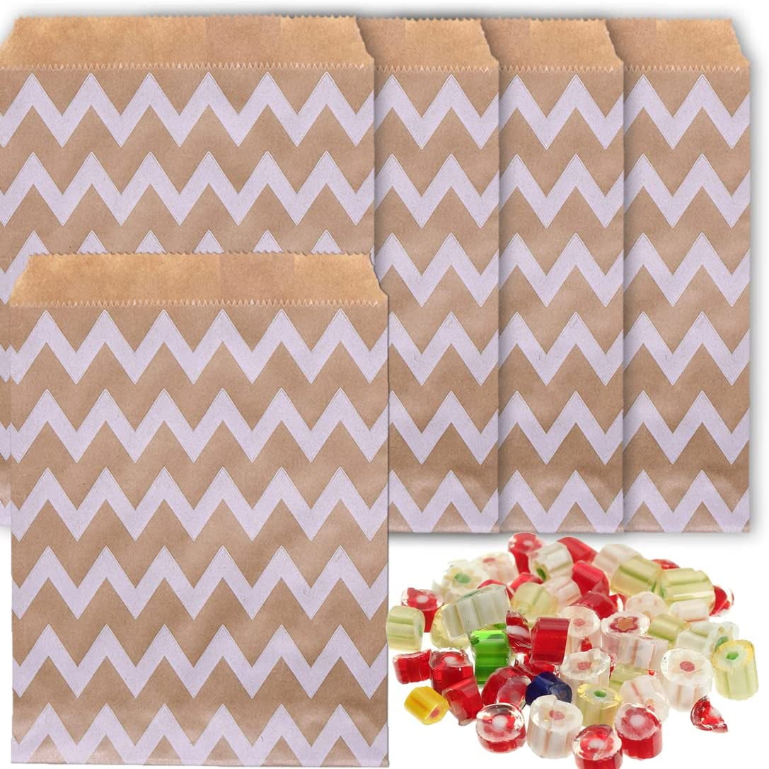100 Pieces Kraft Paper Bag With Brown Bottom Ternel Candy Paper Bag 100-pieces-kraft-paper-bag-with-brown-bottom-ternel-candy-paper-bag