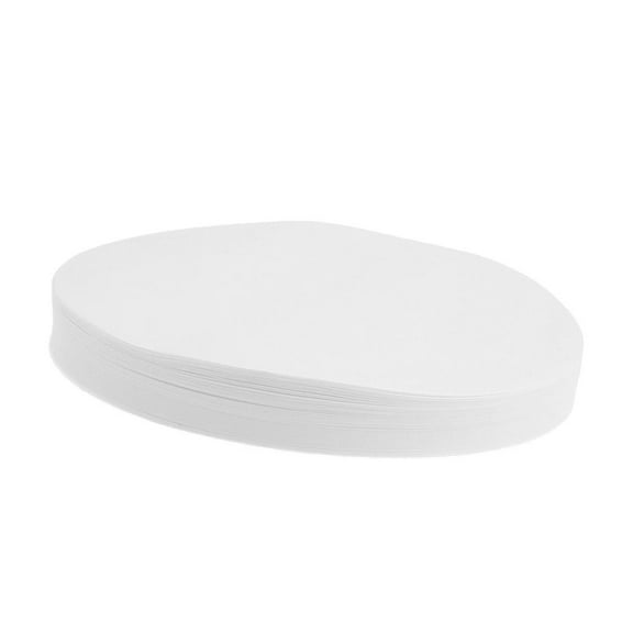 100 Pieces Lab Ashless Quantitative Filter Paper Tool (1um - 3um) /(30um - 50um) /(80um - 120um) Diameter of 180mm - White, 80um - 120um