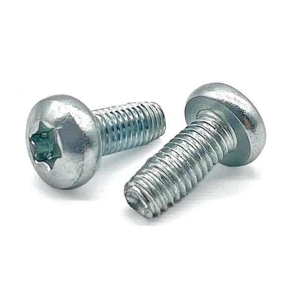 (100 Pieces) M4-0.70x12 Star Drive Pan Head Thread Forming Screws Zinc