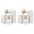 thumbnail image 1 of 100 Pieces Mini Kraft Paper Box with Window Present Packaging Box Treat Box for Homemade Soap Treat Bakery Candy (White), 1 of 7