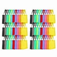 thumbnail image 1 of 100 Pieces Non Woven Reusable Bags Multi Color Tote Gift Colored Blank Bulk Fabric Grocery, 1 of 8
