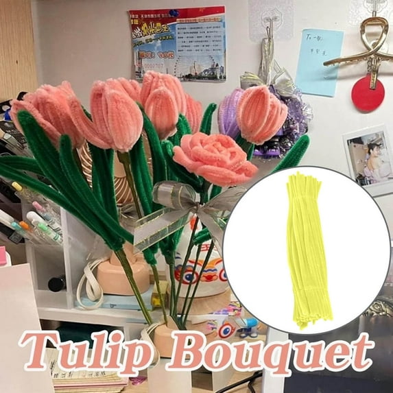 100 Pieces Pipe Cleaners for DIY Crafts, 12 Inch Fuzzy Stems, Bendable Art Supplies for Klds, Teachers, Hobbyists, Creative Gift, STEM Education, Classroom Activities, Animal Shapes, Decorations