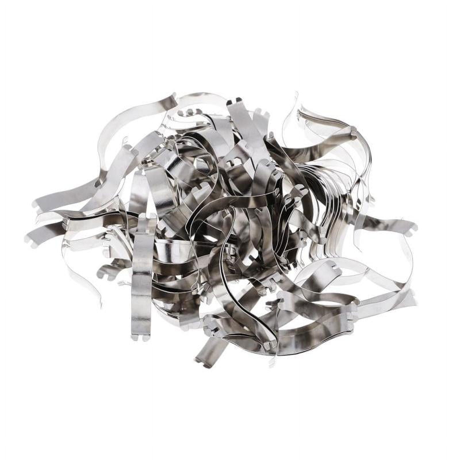 10pcs Spring Clips Metal Spring Clips Gold Clips With Spring Silver Spring  Clips Metal Clips Bulk Clips Badge Clip 