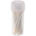 thumbnail image 1 of 100 Pieces Tail Embroidery Fabric Cross Stitch Needles Craft Tools Size 26 for 14CT Cross Stitch Needle Gold, 1 of 5