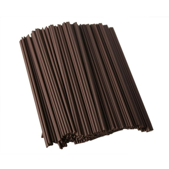 100 Pieces Two Holes Coffee Stirrer Straw 2-in-1 Disposable Plastic Coffee Stir Sticks Coffee Stirrer Straw for Coffee Bars Office Restaurants Home Indoor Outdoor