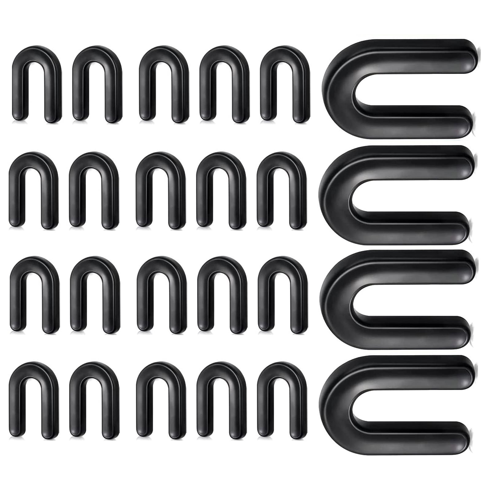 100 Pieces Ushaped Spacers Horseshoe Spacers Plastic Tile Spacers