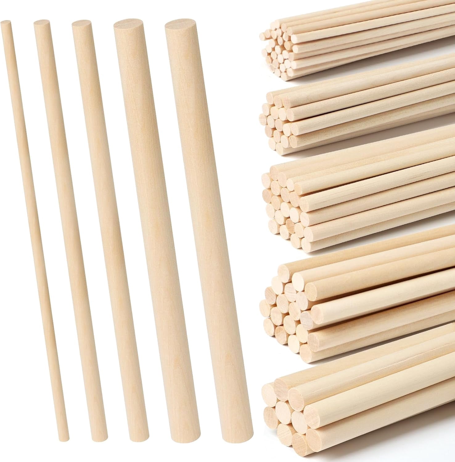 5 Feet Clear Rubber Elastic Tubing - Food Grade (1/8", 3/16", 1/4", 5/16" Sizes)
