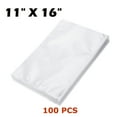 thumbnail image 1 of 100 Pint 11x16" Embossed BPA Free Vacuum Sealer Bags Healthy Food Storage Bags Unbranded, 1 of 6