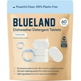 thumbnail image 1 of 100% Plastic-Free Dishwasher Detergent Tablets, Free & Clear, Eco-Friendly Dishwashing Pods, Natural, USDA Certified biobased, 1 of 7