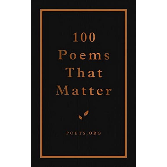 Pre-Owned 100 Poems That Matter (Hardcover) 1524858137 9781524858131