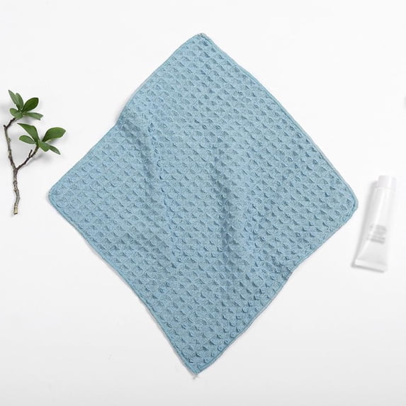 100% Polyamide Fiber Kitchen Dish Cloths, Waffle Weave Dish Towels Ultra Soft Absorbent Quick Drying Kitchen Towels, 12 X 12Inch
