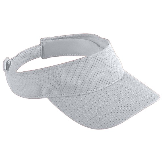 100% Polyester Athletic Mesh With Tricot Backing Sweatband Folds Down For Easy Embellishment Hook-And-Loop Adjustable., Pack Of 6