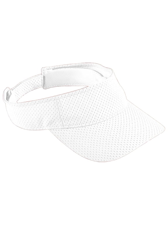 100% Polyester Athletic Mesh With Tricot Backing Sweatband Folds Down For Easy Embellishment Hook-And-Loop Adjustable., Pack Of 8