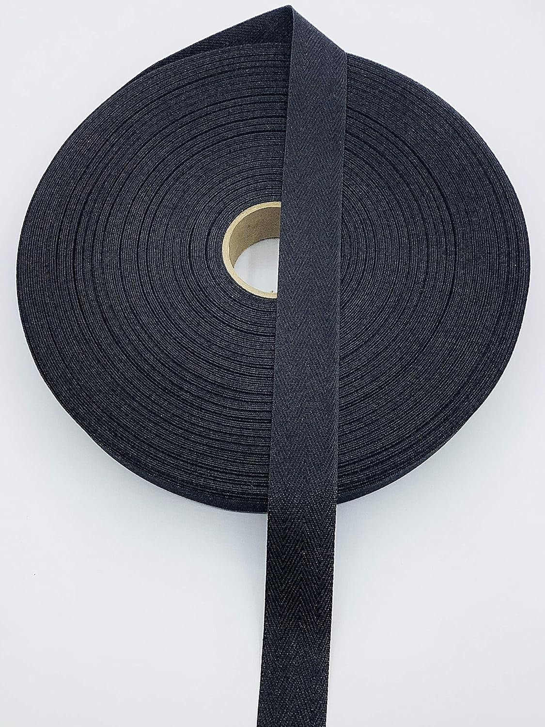 100 Polyester Twill Tape 25 Yards (Black)
