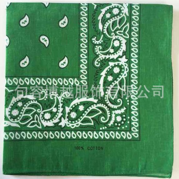 100% Polyester Unisex Bandanas Headscarf and square scarf