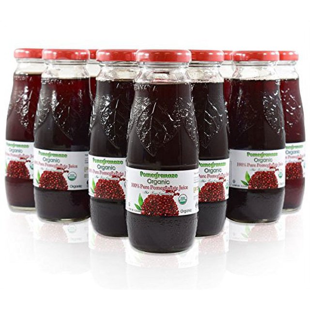 100 Pomegranate Juice 24 Pack ,6.76Fl Oz USDA Organic Certified