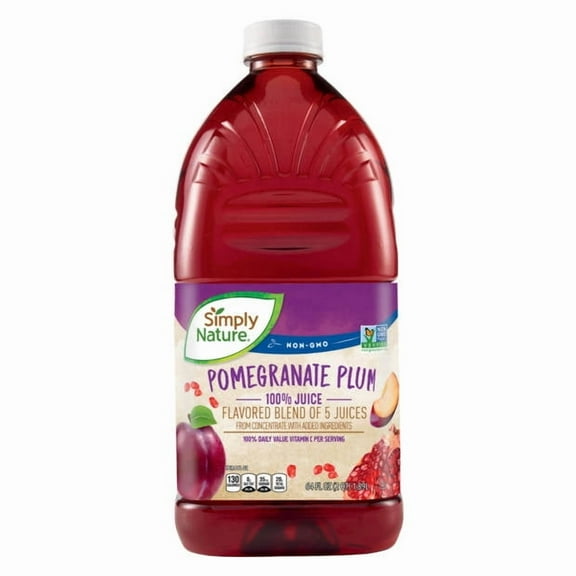 100% Pomegranate Plum Juice, 64 fl oz