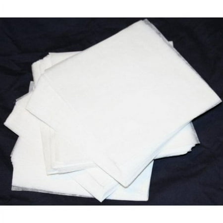 100 PreCut High Quality tear away backing for Embroidery / Quilting Machines - 8 inch x 8inch fits 4x4 Hoops