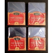 100 Premium 3x4 Cardboard Gold CBG Baseball Trading Card Toploaders Top loader