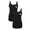 thumbnail image 1 of 100% Premium Cotton - Women Nursing Maternity Tank Top 2 Piece Set, 1 of 22