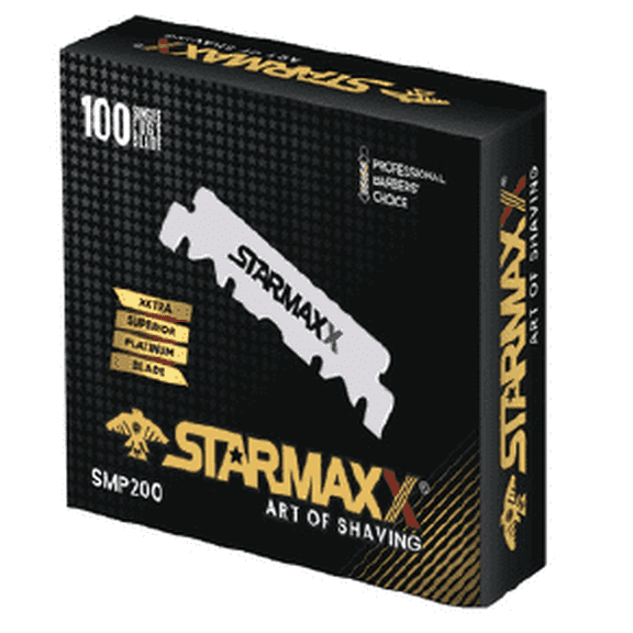 100 "Premium" Single Edge Razor Blades for straight razor