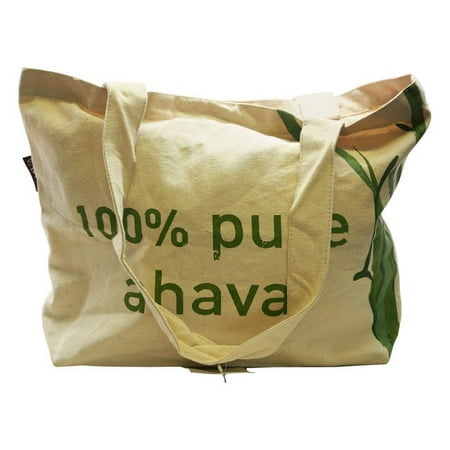 100% Pure Ahava Canvas Tote 1 Pc 1 Pc