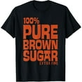 thumbnail image 1 of 100% Pure Brown Sugar Extra Fine T-Shirt, 1 of 4