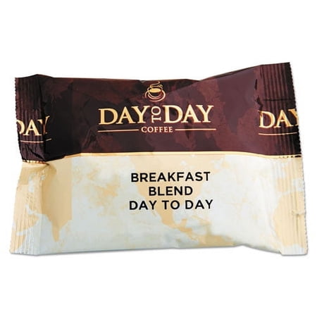 100% Pure Coffee, Breakfast Blend, 1.5 Oz Pack, 42 Packs/carton | Bundle of 2 Cartons