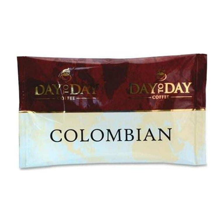 100% Pure Coffee, Colombian Blend, 1.5 oz Pack, 42 Packs/Carton 100% Pure Coffee, Colombian Blend, 1.5 oz Pack, 42 Packs/Carton
