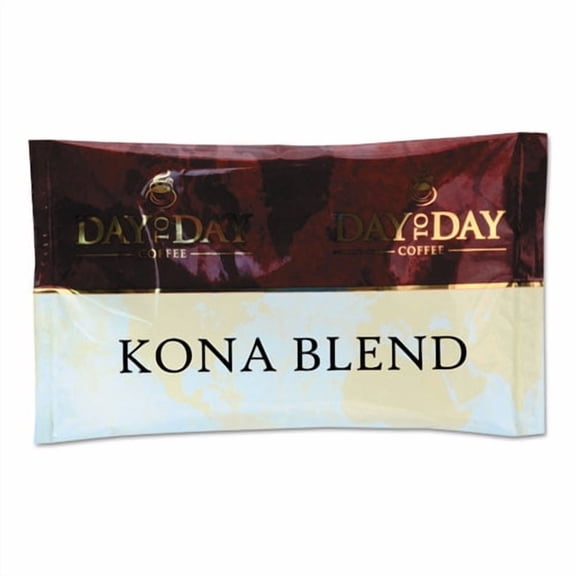 100% Pure Coffee, Kona Blend, 1.5 Oz Pack, 42 Packs/carton | Bundle of 2 Cartons
