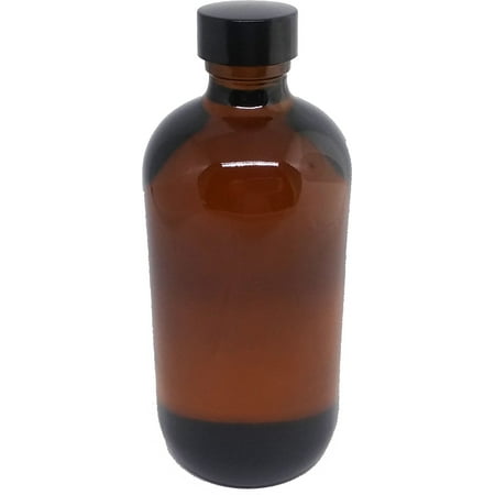 100% Pure Cold Pressed Black Seed Essential Oil [Regular Cap - Brown Amber Glass - Black - 8 oz.]
