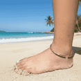thumbnail image 1 of 100% Pure Copper Anklet for Women and Men – Raw, Solid, Uncoated, Adjustable, Handcrafted Wellness Jewelry for Natural Healing and Everyday Elegance, 1 of 7