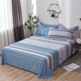 100 Pure Cotton Bed Sheet With Flower Series Printed Doublelayer