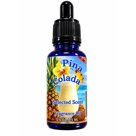 100 Percent Pure Fragrance Oils Half Ounce For Diffusers (PinaColada)