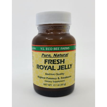 100% Pure Fresh Royal Jelly 60,000 mg YS Eco Bee Farms 2.1 oz Liquid