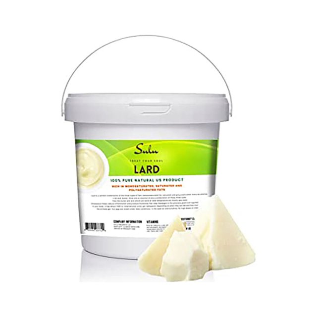 100 Pure Grass Fed LardFood Grade 4 lbs