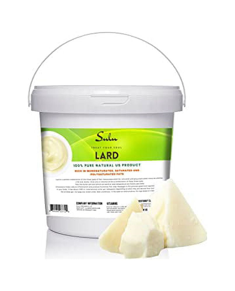 100 Pure Grass Fed LardFood Grade 7 lbs