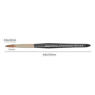 PURE SABLE FAN BRUSHES #2 and #6