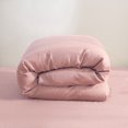 thumbnail image 1 of 100% Pure Linen Duvet Cover with Button Closure and Corner Ties Soft & Breathable - Pink King/Cal King, 1 of 7