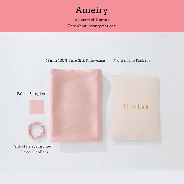 100 Pure Mulberry Silk Pillowcase For Hair And Skin Health,Soft And