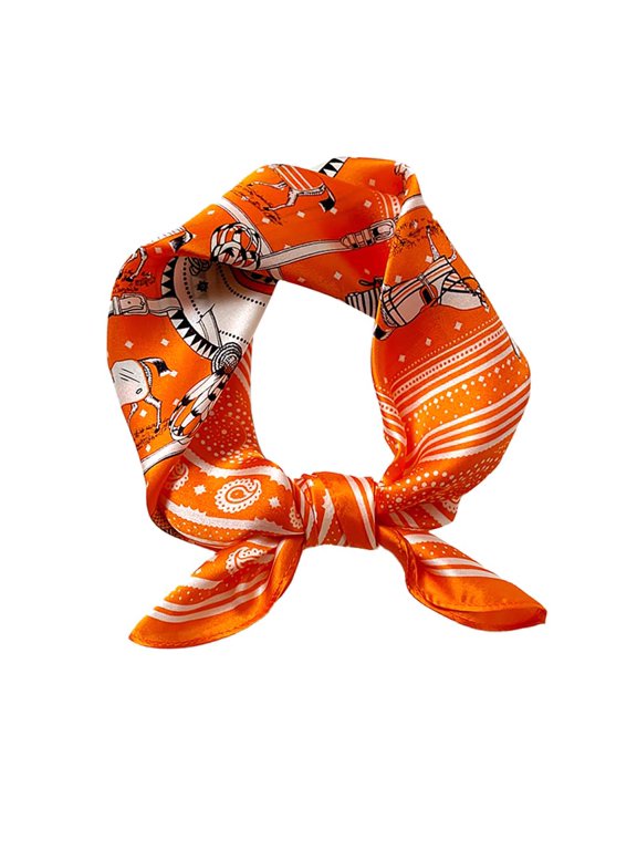 100% Pure Mulberry Silk Scarfs 21"x21" Square Scarf Women Neckerchief Headscarf Scarf Bandana