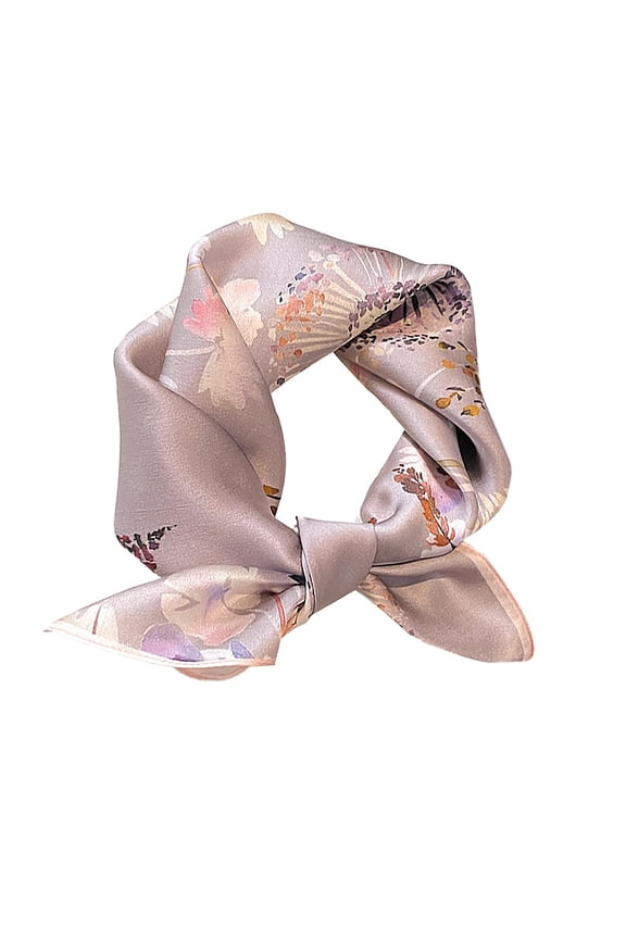 100% Pure Mulberry Silk Scarfs 21"x21" Square Scarf Women Neckerchief Headscarf  Scarf Bandana