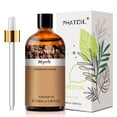 thumbnail image 1 of 100% Pure Myrrh Essential Oil,  3.38Fl Oz (100mL) for Skin Care, Hair Growth, Diffuser & Aromatherapy - Natural Oil for Face, Massage, Candle Making, 1 of 8