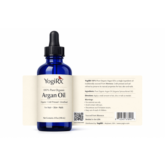100% Pure Organic Argan Oil