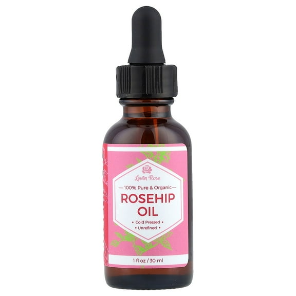 Leven Rose 100% Pure & Organic Rosehip Oil, 1 fl oz (30 ml)